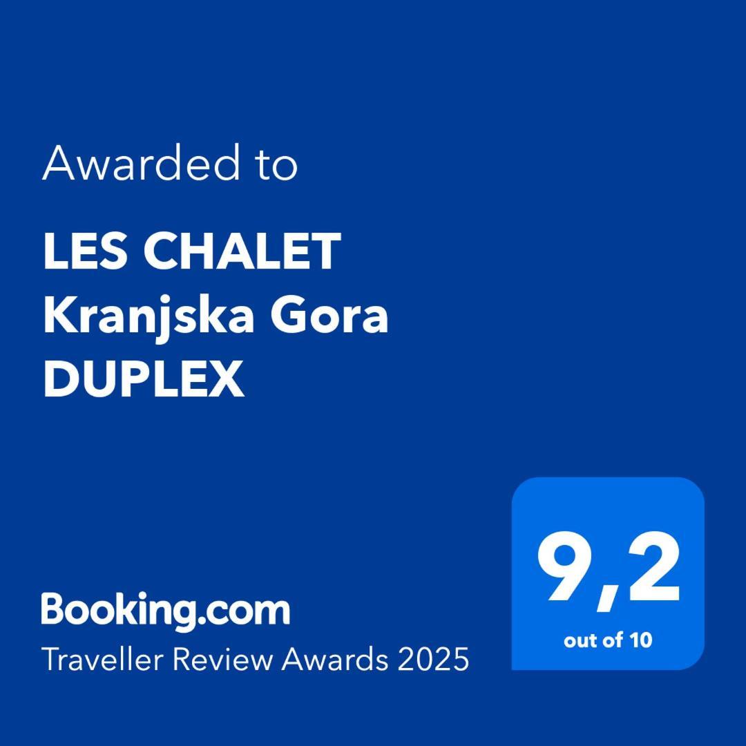 Les Chalet Kranjska Gora Duplex Eksteriør bilde